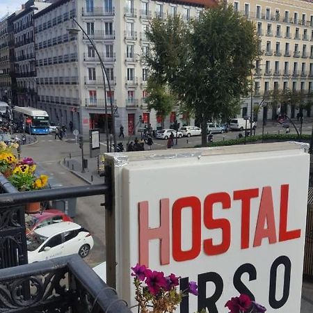 Hostal Tirso Plaza Madrid Exteriör bild